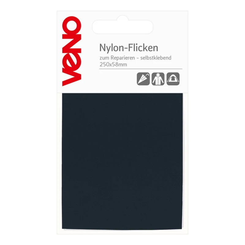Nylon-Flicken Selbstklebend 250 x 58 mm