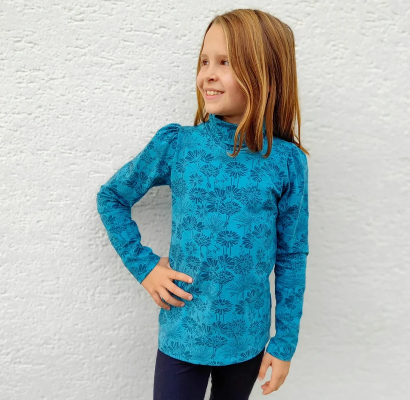 Fadenkäfer Schnittmuster "Rollkragen-Pullover" Kinder