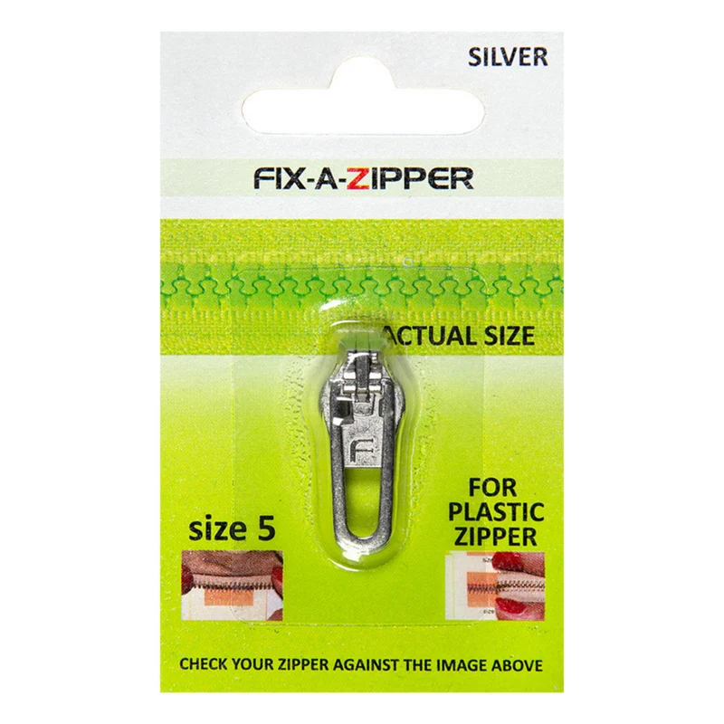 Fix-A-Zipper 5 mm Ersatzschieber für Jacken
