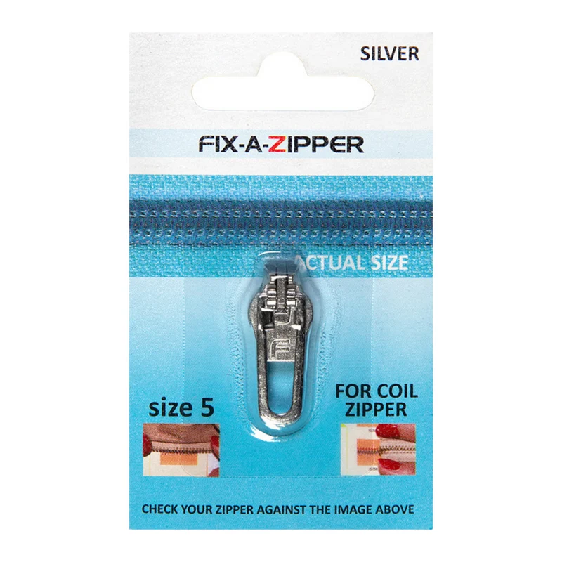 Fix-A-Zipper 5 mm Ersatzschieber für Jacken
