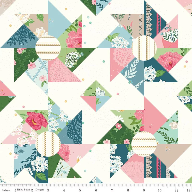 Correspondence Quilt Kit 70" X 87"