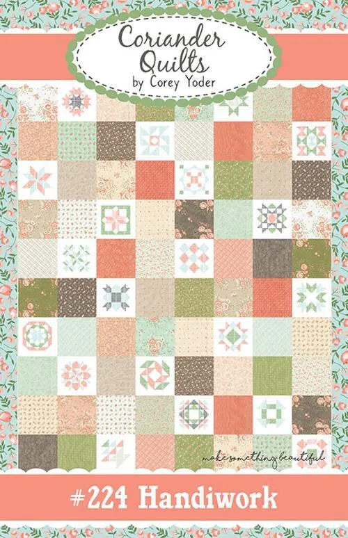 Moda, #224 Handiwork Pattern from Corriander Quilts