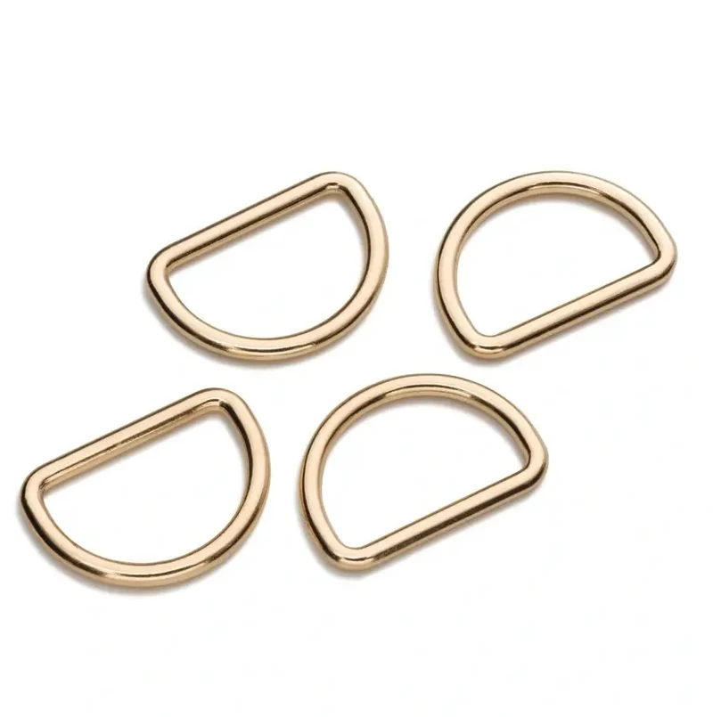 Prym 4 Halbrundringe 25mm gold
