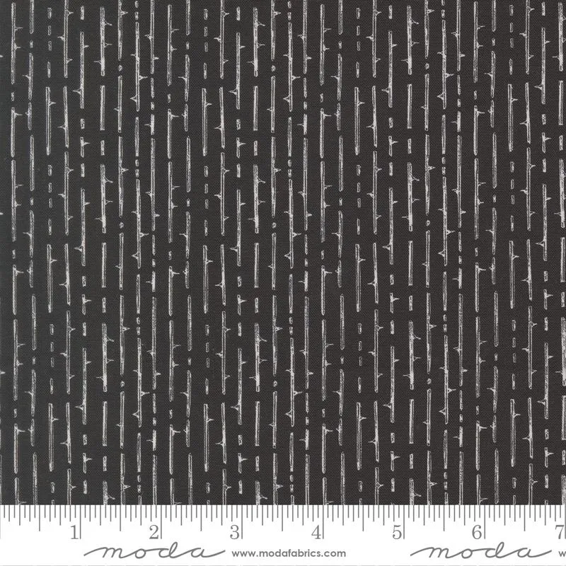 Moda, Robin Pickens, Coven, Thorny Stripes, Onyx Black