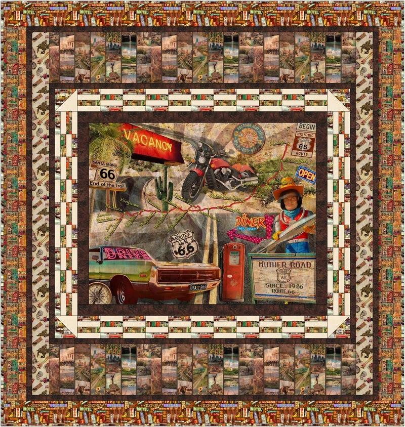Historic Highway Quilt Kit