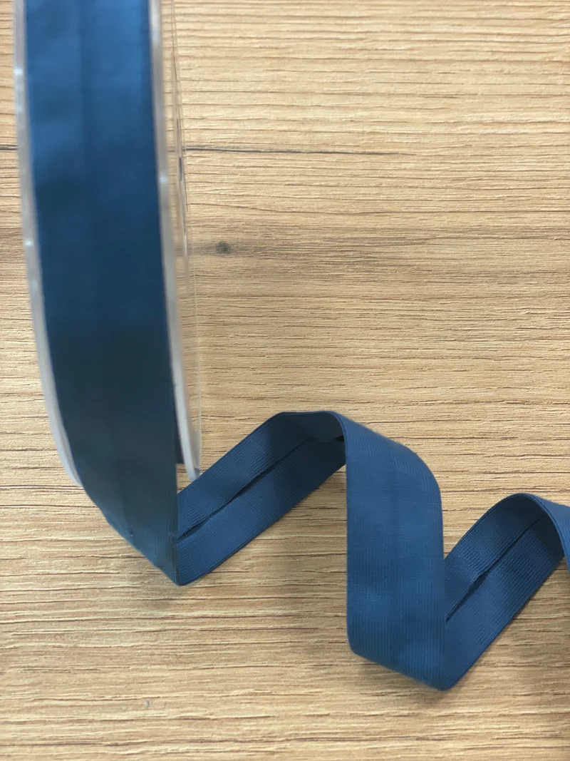 Jerseyschrägband Jeansblau
