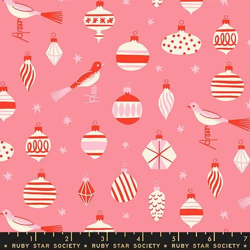 Moda, Ruby Star Society, Merry Happy, Baubles, Sorbet Pink