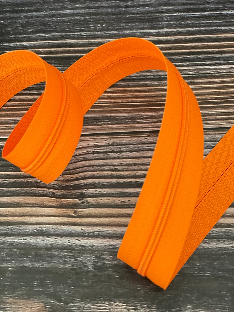 Reißverschluss Meterware S40 orange