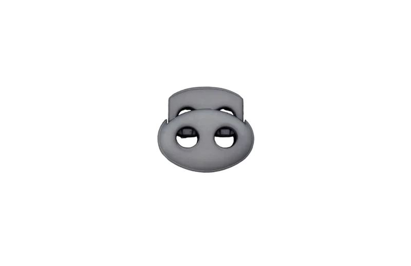 Kordelstopper Durchlass 3mm grau15mm