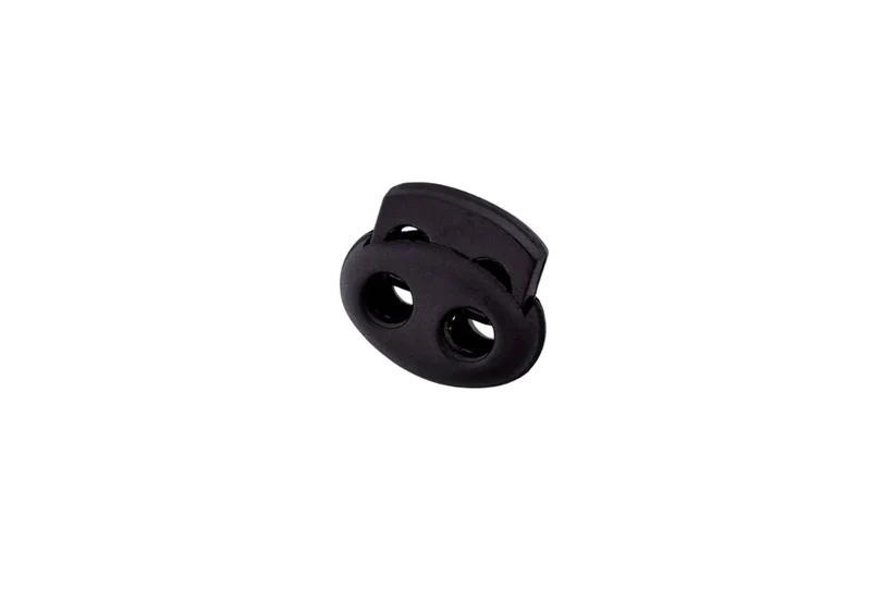 Kordelstopper Durchlass 3mm schwarz15mm