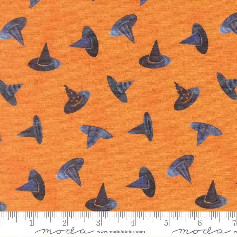 Moda, Robin Pickens, Coven, Witch Hats, Pumpkin Orange