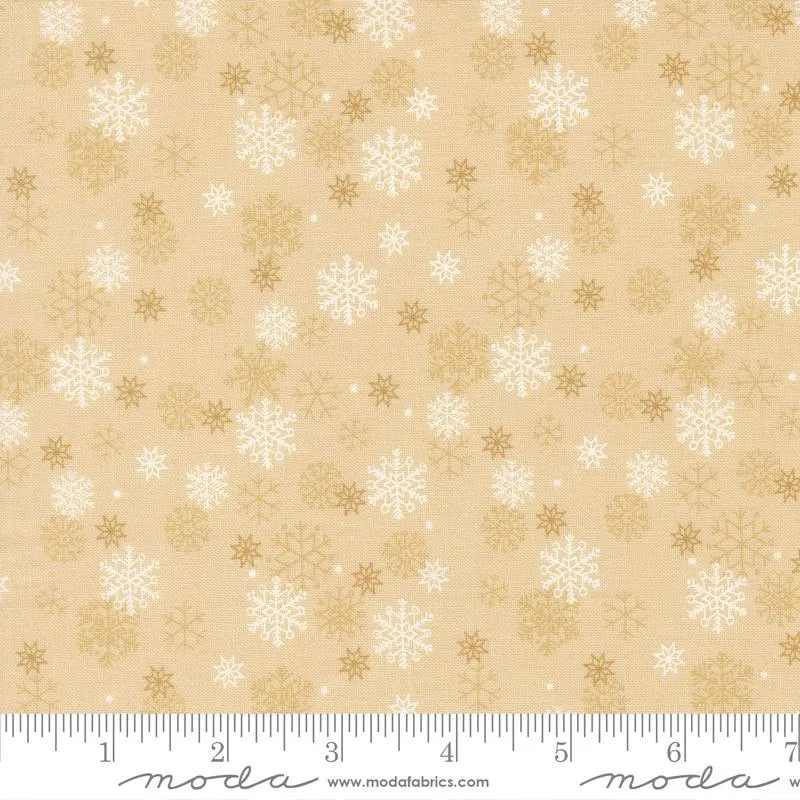 Moda, Stacy Iest Hsu, Holiday Cheer, Snow Flurry, Natural