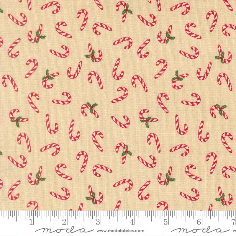 Moda, Stacy Iest Hsu, Holiday Cheer, Candy Canes, Natural