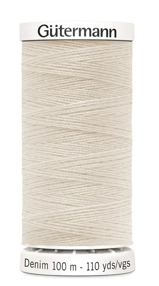 Gütermann Denim Jeansfaden 100m beige Col.3130