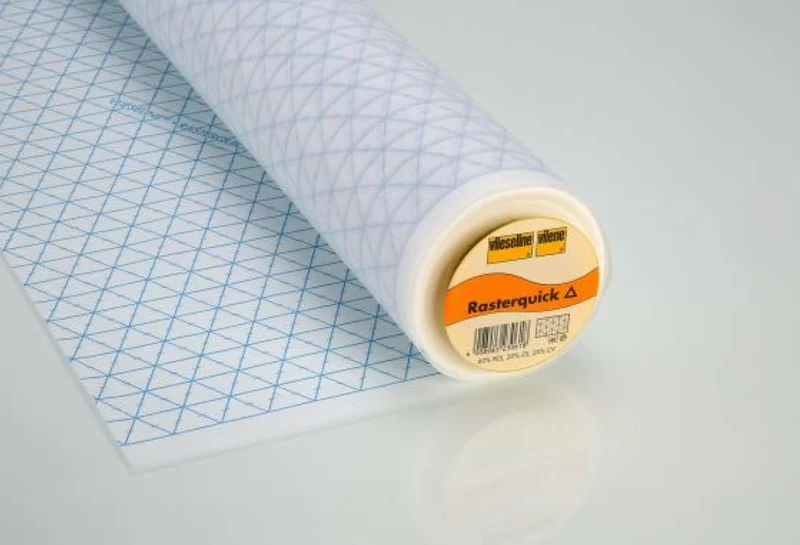 Rasterquick Dreieck für Patchwork 90cm weiss