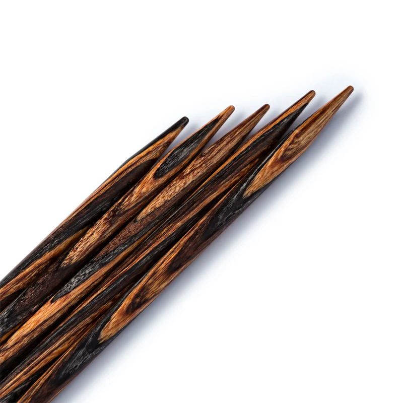 Prym Strumpfstricknadeln Natural von KnitPro – Holz, 15 cm