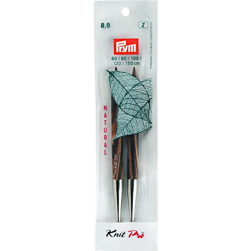 Knit Pro Stricknadelspitzen Natural Lang
