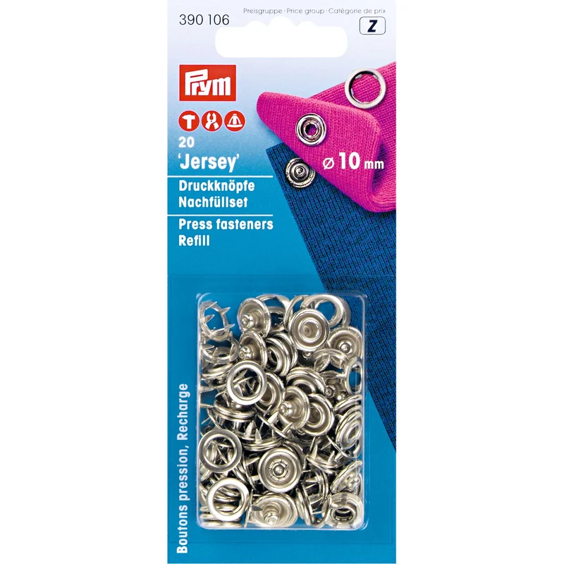 Prym Jerseyknöpfe Nachfüllpack 20er-Set