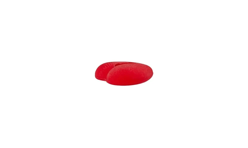 Knopf Herz 12mm rot