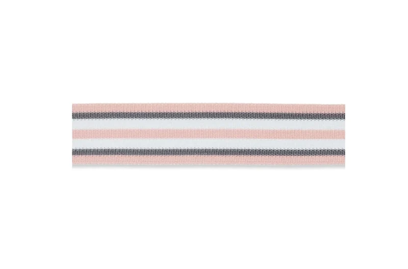 Strickband 25mm gestreift