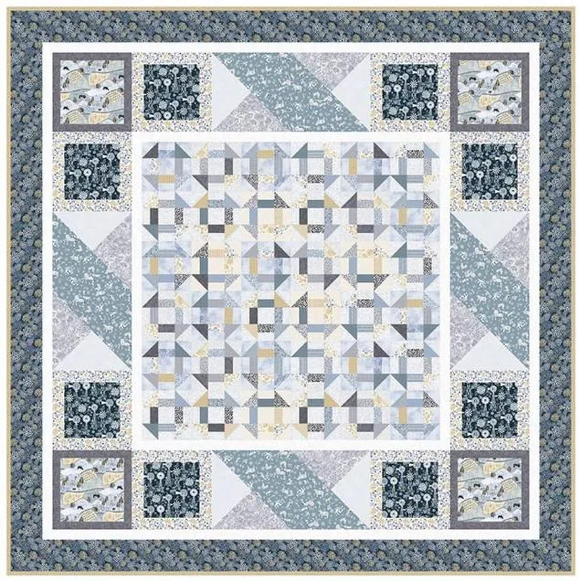 Farmhouse Fixer Upper/Mosaic Quilt Kit