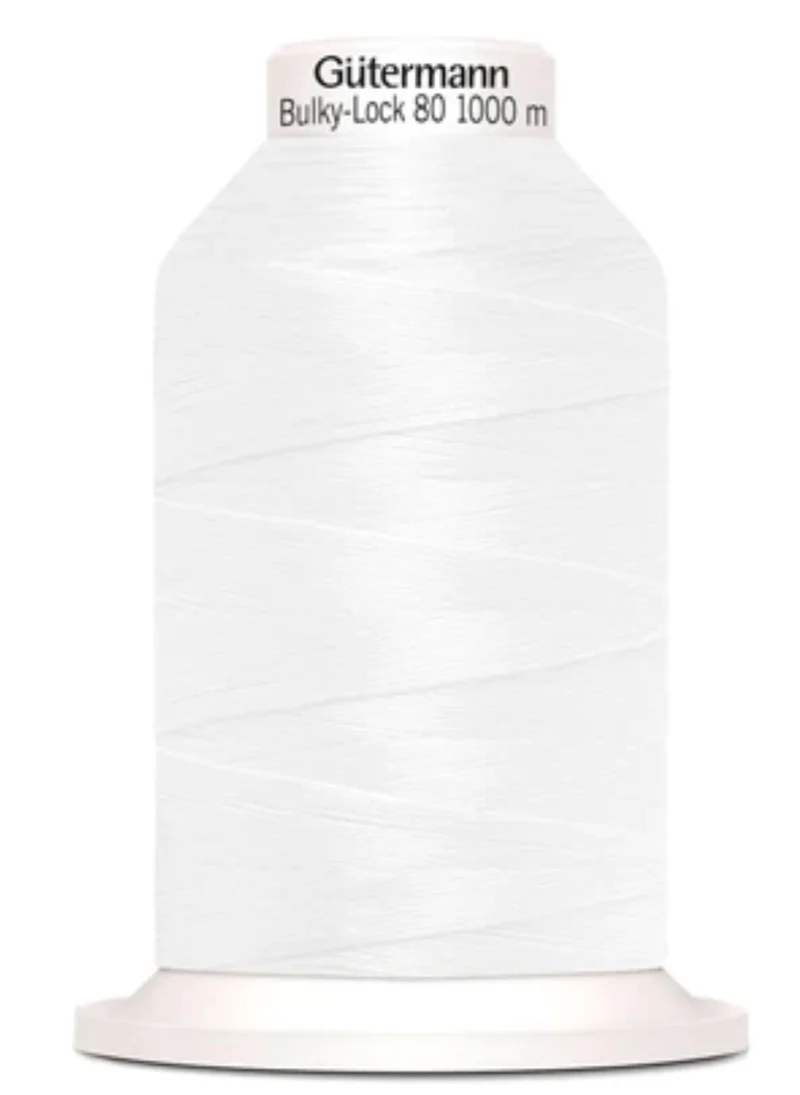 Gütermann Bulky-Lock 1000m weiss col.800