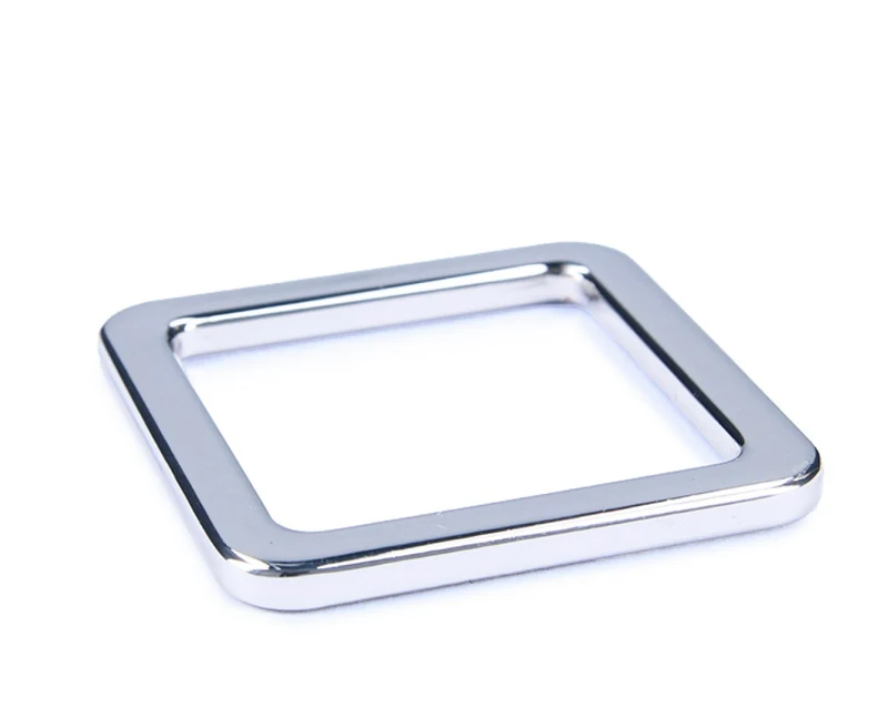 Rechteckring 30mm silber 2 Stck