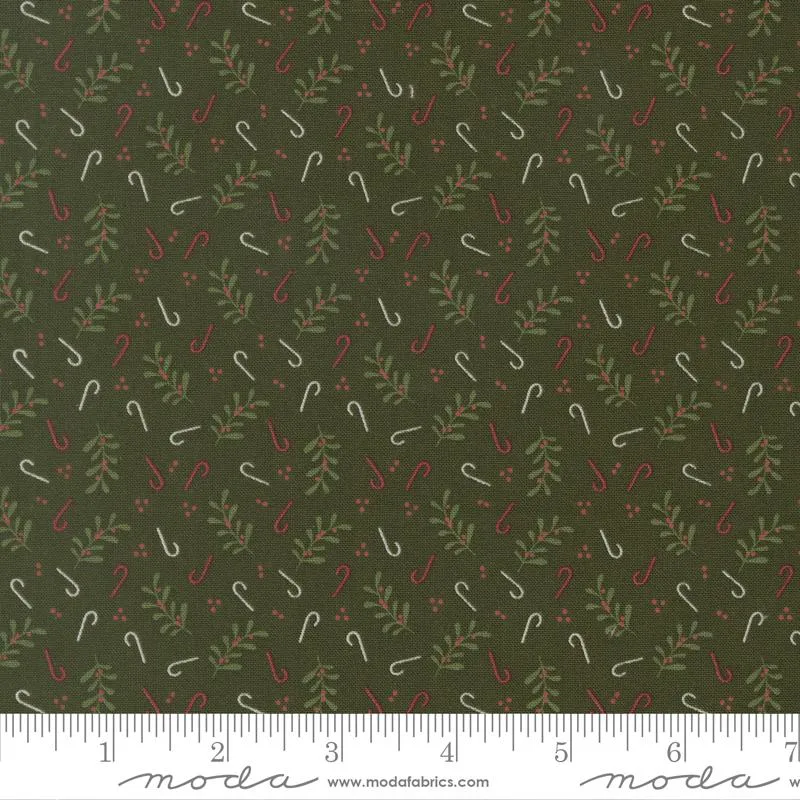Moda, Kileys Quilt Room, Gingerbread Lane, Holly Candy, Pine Green