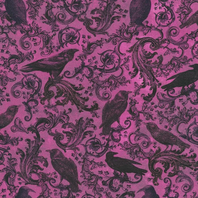 Robert Kaufman, Ravenwood, Packed Ravens, Berry Purple
