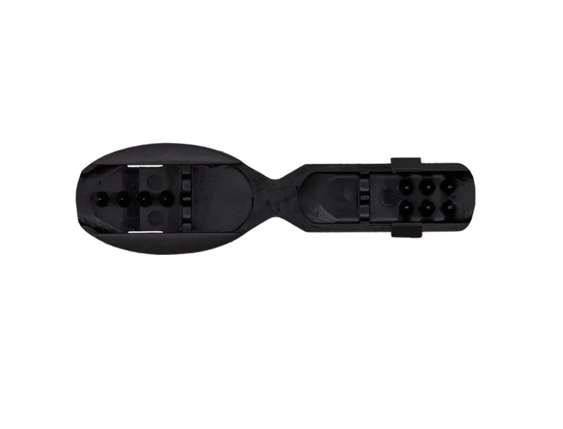 Kordelende 25mm schwarz