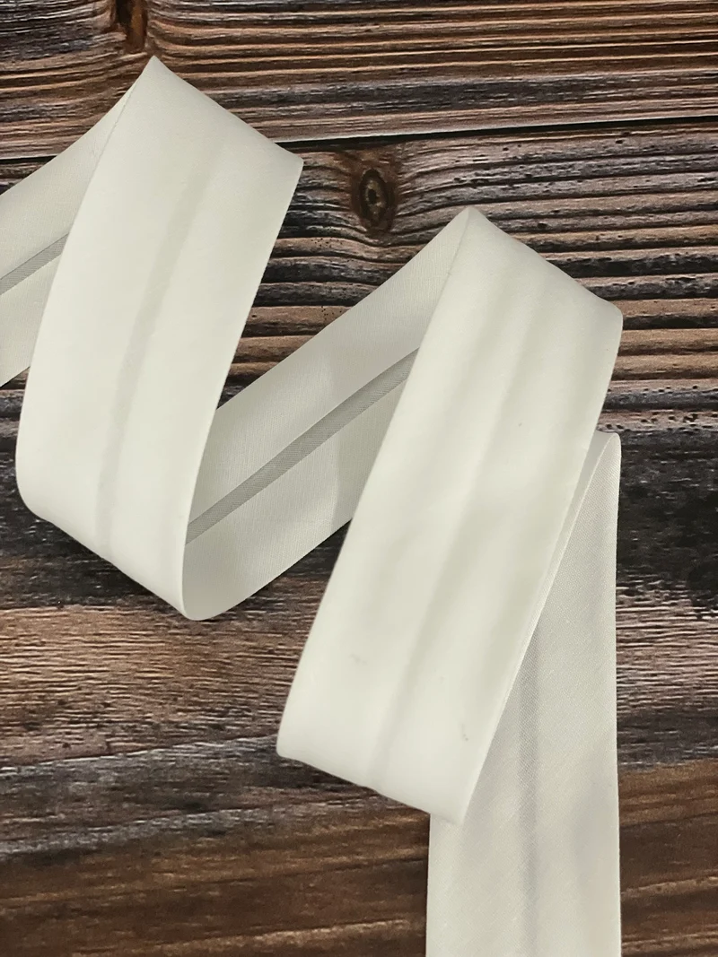 Schrägband elastisch 30mm weiss