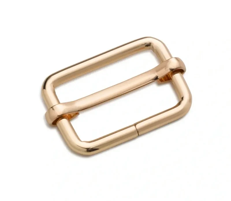 Leiterschnalle 25mm gold