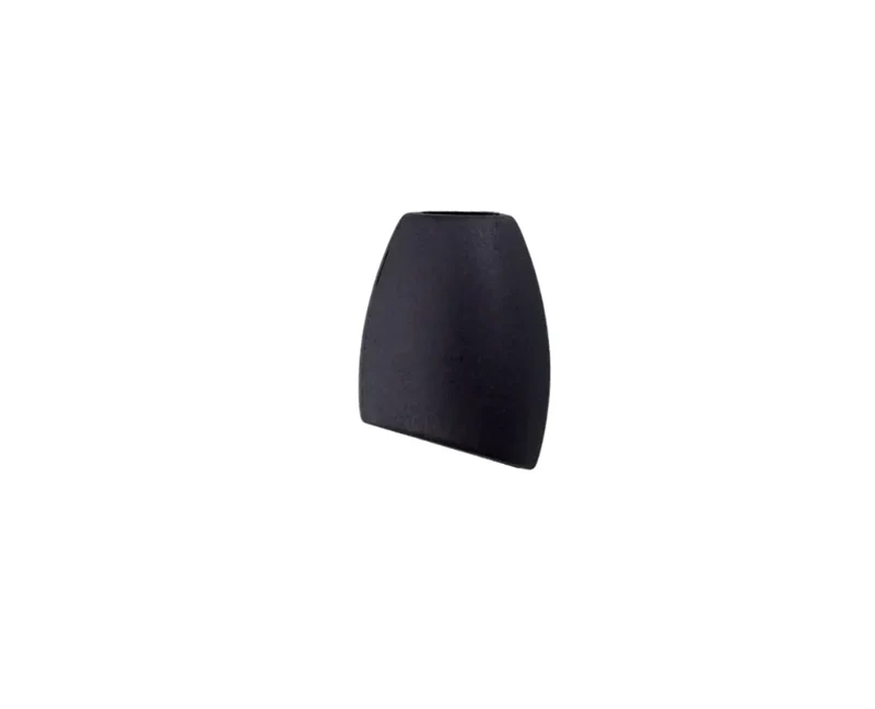 Kordelende 16mm schwarz
