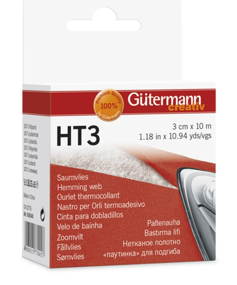Gütermann creativ HT3 Saumvlies 3cm x 10m