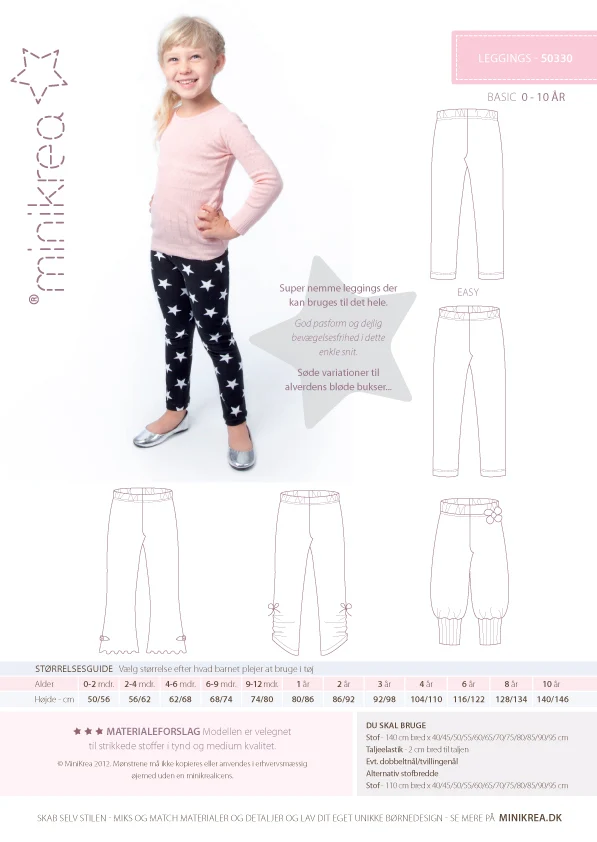 Schnittmuster 50330 Leggings