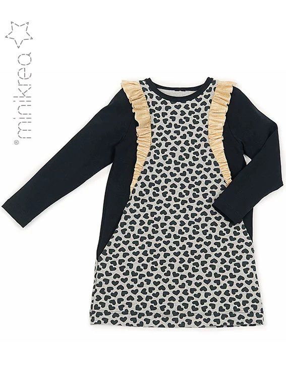 Schnittmuster 50025 Rüschenkleid