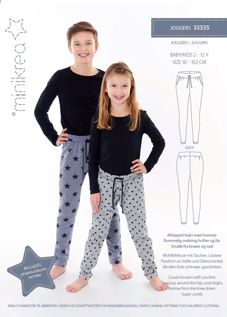 Schnittmuster 33335 Joggers