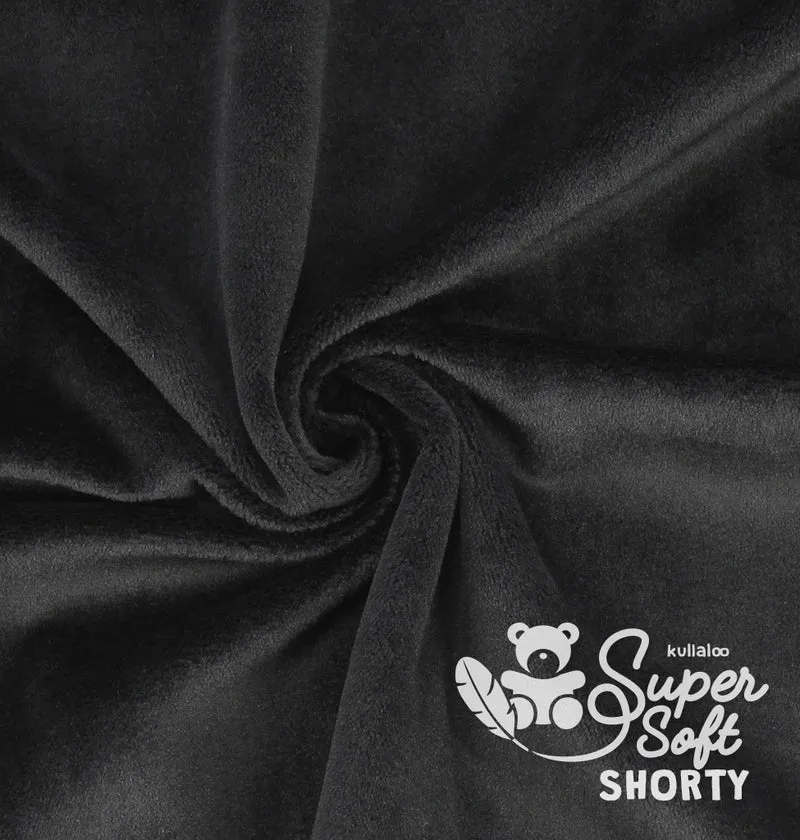 Kullaloo Supersoft Shorty 1,5mm 100 x 70cm schwarz