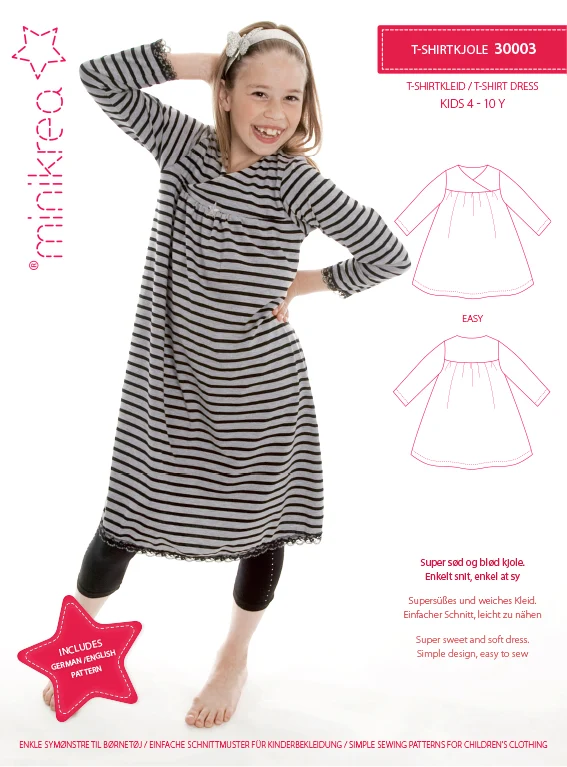 Schnittmuster 30003 T-Shirtkleid