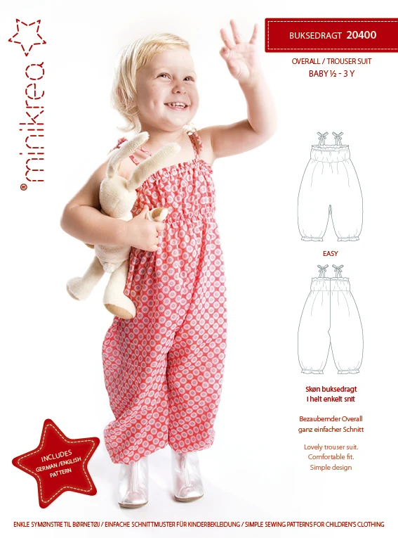 Schnittmuster 20400 Overall