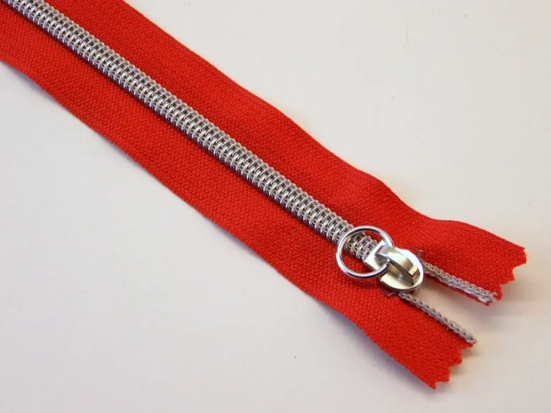Metallisierter Reißverschluss 20 cm