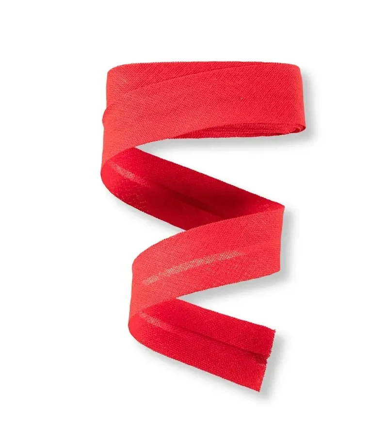Schrägband Baumwolle 30mm rot