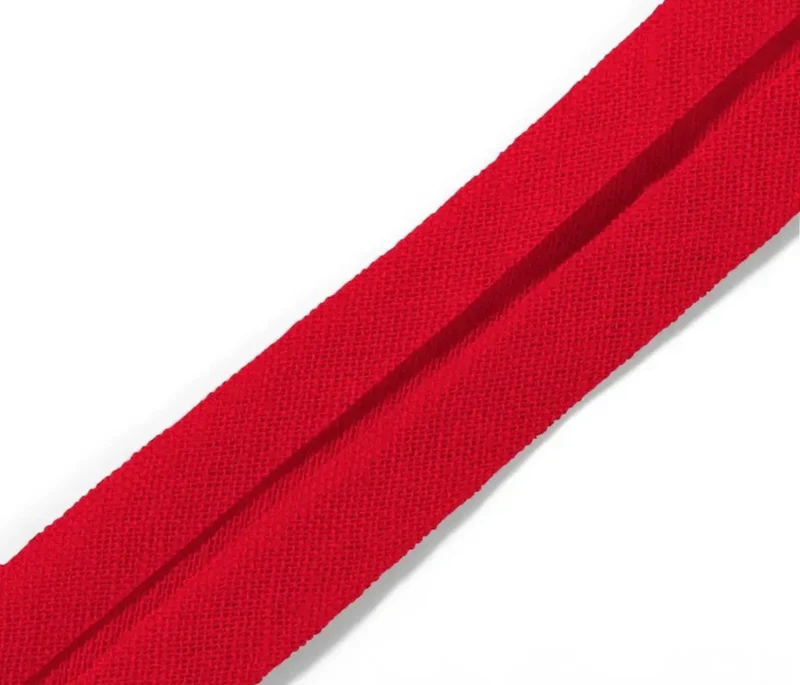 Schrägband Baumwolle 30mm rot