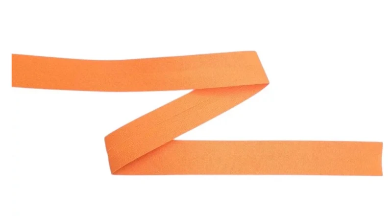 Schrägband Baumwolle 18mm orange