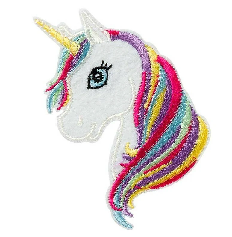 Mono Quick Applikation Einhorn