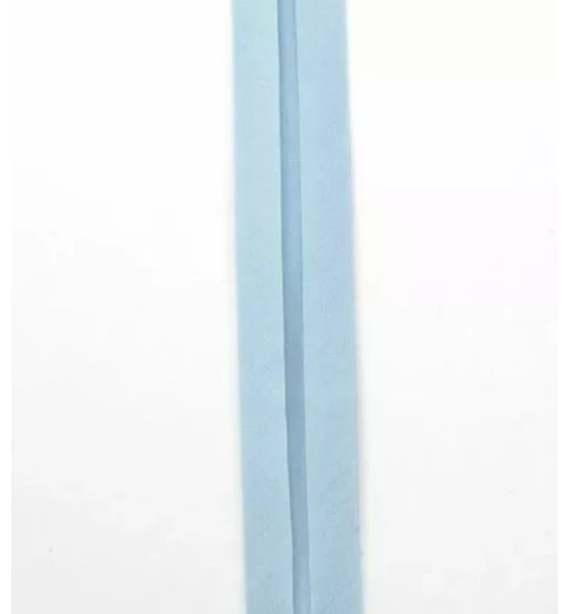 Schrägband Baumwolle 18mm hellblau