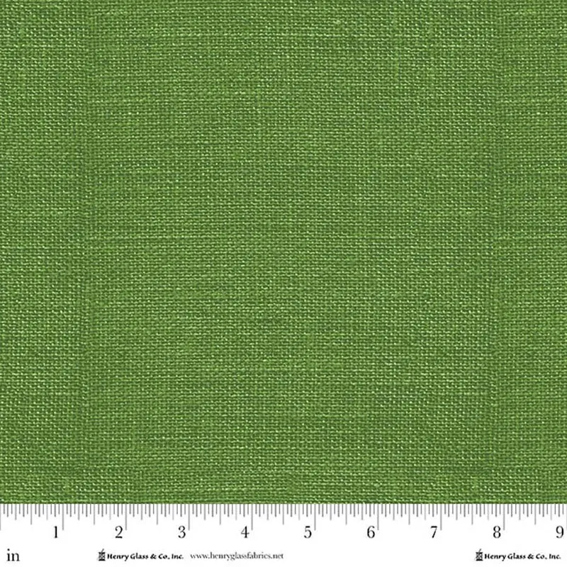 Henry Glass, Berry Besties, Burlap Look, Green