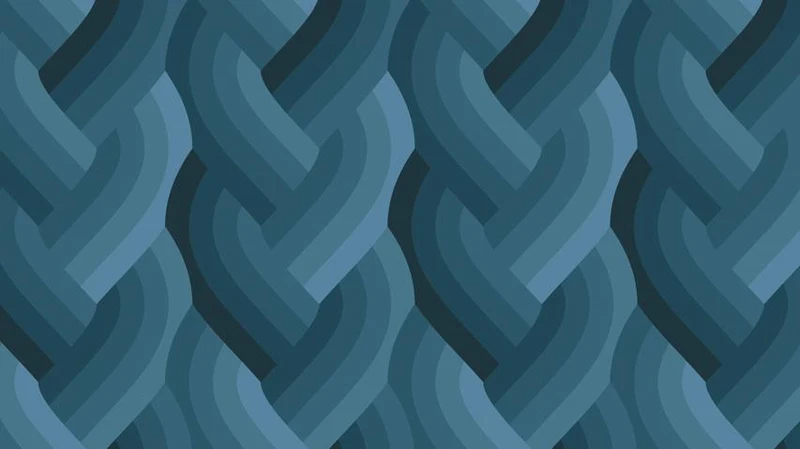 Moda,Emily Van Hoff, Echo Braid, Navy Blue