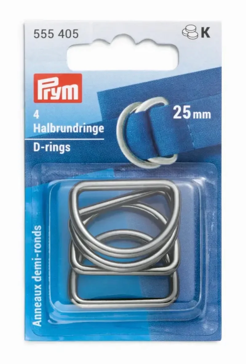 Prym D-Ringe 25mm gunmetal