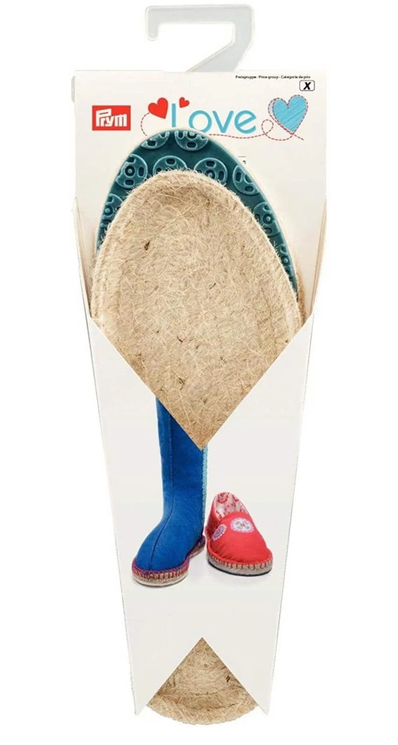 Espadrilles Sohle Gr. 34/35